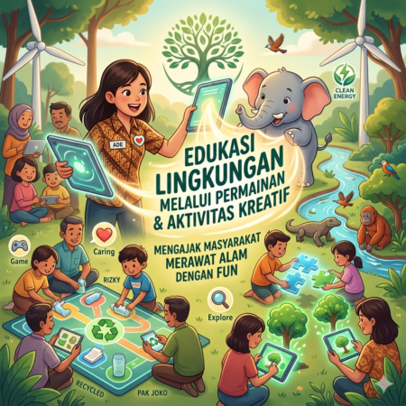 Edukasi Lingkungan Melalui Permainan dan Aktivitas Kreatif