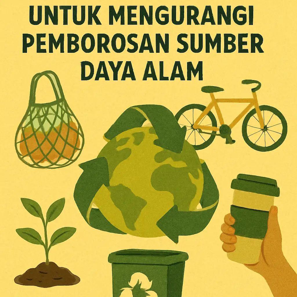 Gaya Hidup Berkelanjutan untuk Mengurangi Pemborosan Sumber Daya Alam