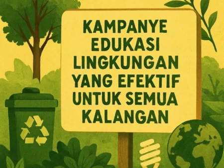 Kampanye Edukasi Lingkungan yang Efektif untuk Semua Kalangan