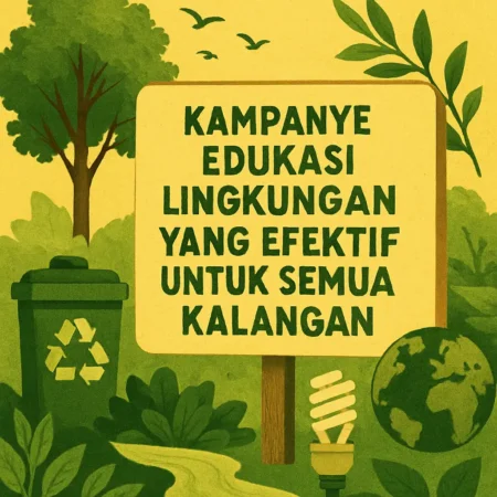 Kampanye Edukasi Lingkungan yang Efektif untuk Semua Kalangan
